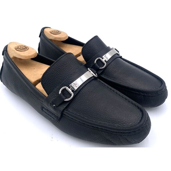 Cole Haan Somerset Bit II C11835 Black Leather Driving Loafers Shoe Mens sz 9.5M - Picture 2 of 13